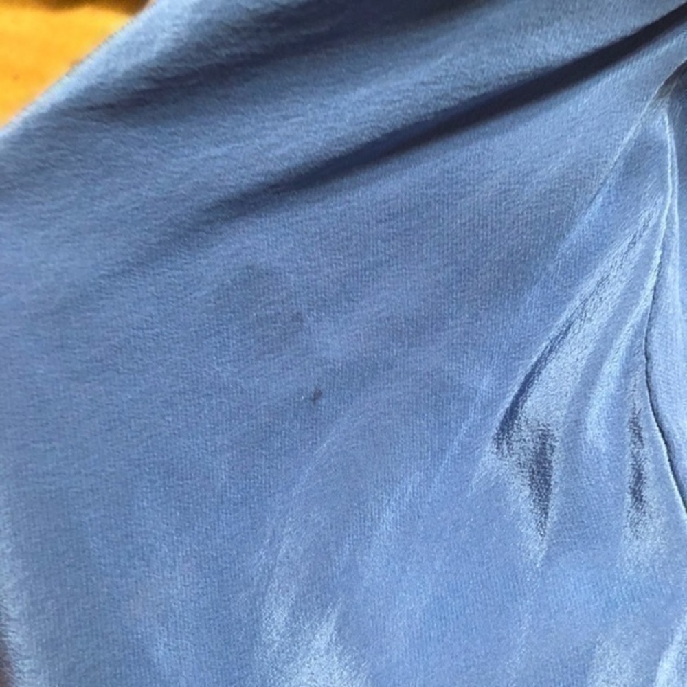 Balenciaga Paris blue silk dress - Picture 9 of 13